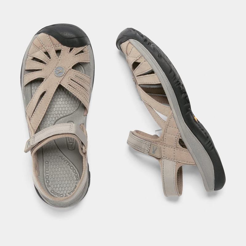 Keen Rose Sandals Canada - Keen Womens Sandals Beige (SMQJ35067)